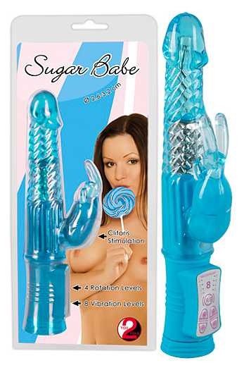 Perlen-Vibrator Sugar Babe - blue
